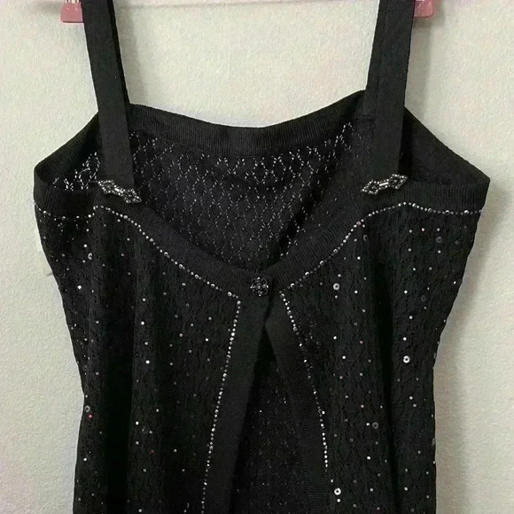St. John Vintage Evening by Marie Gray Sparkle Evening Knit Tank 12 - Picture 8 of 11